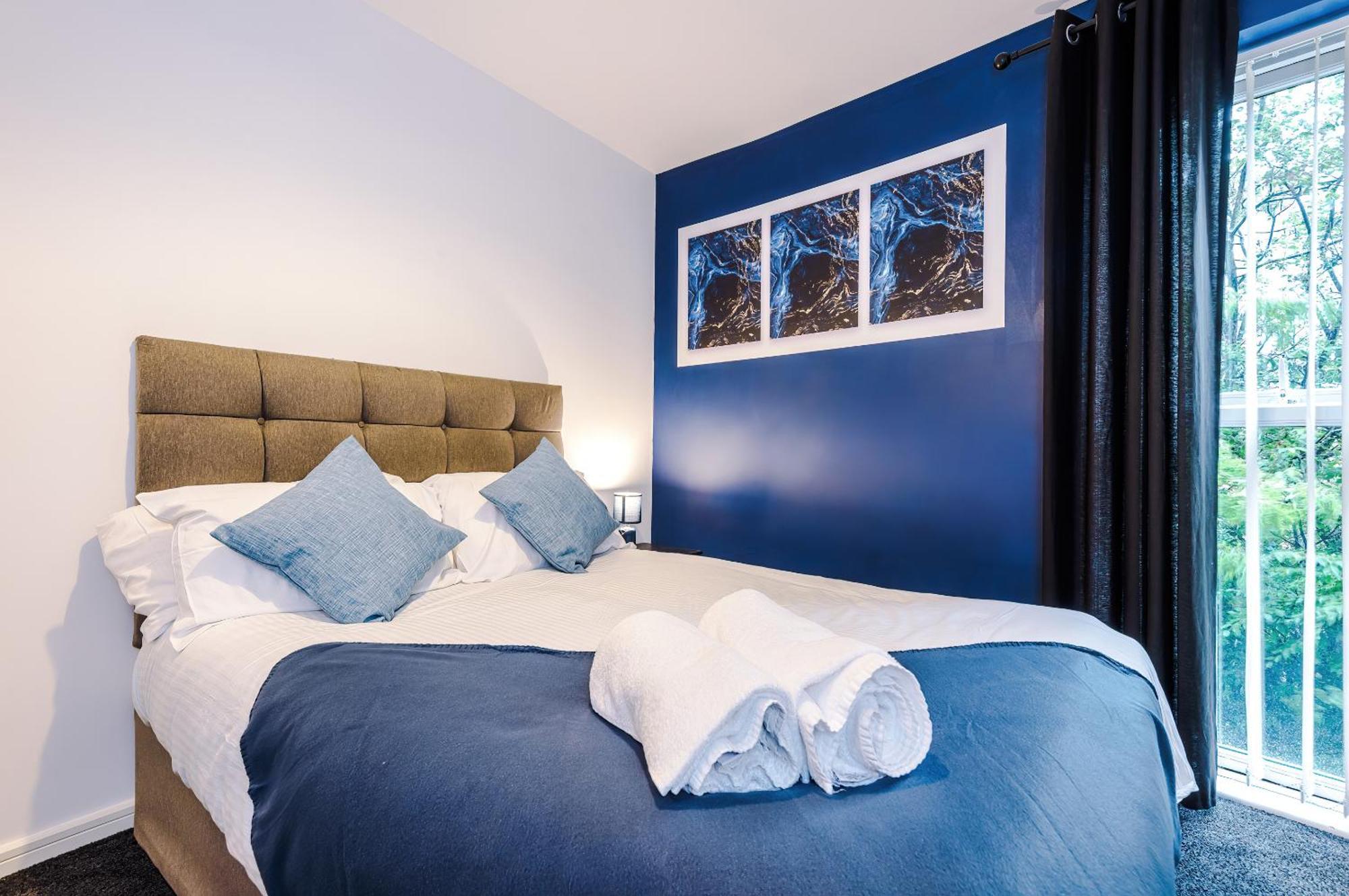 2 Bed Apartment With Balcony Private Parking Near Etihad Stadium, Coop Live 曼彻斯特 外观 照片